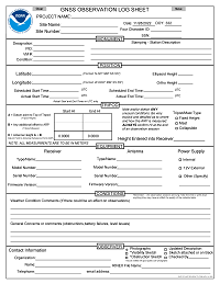 GNSS field log